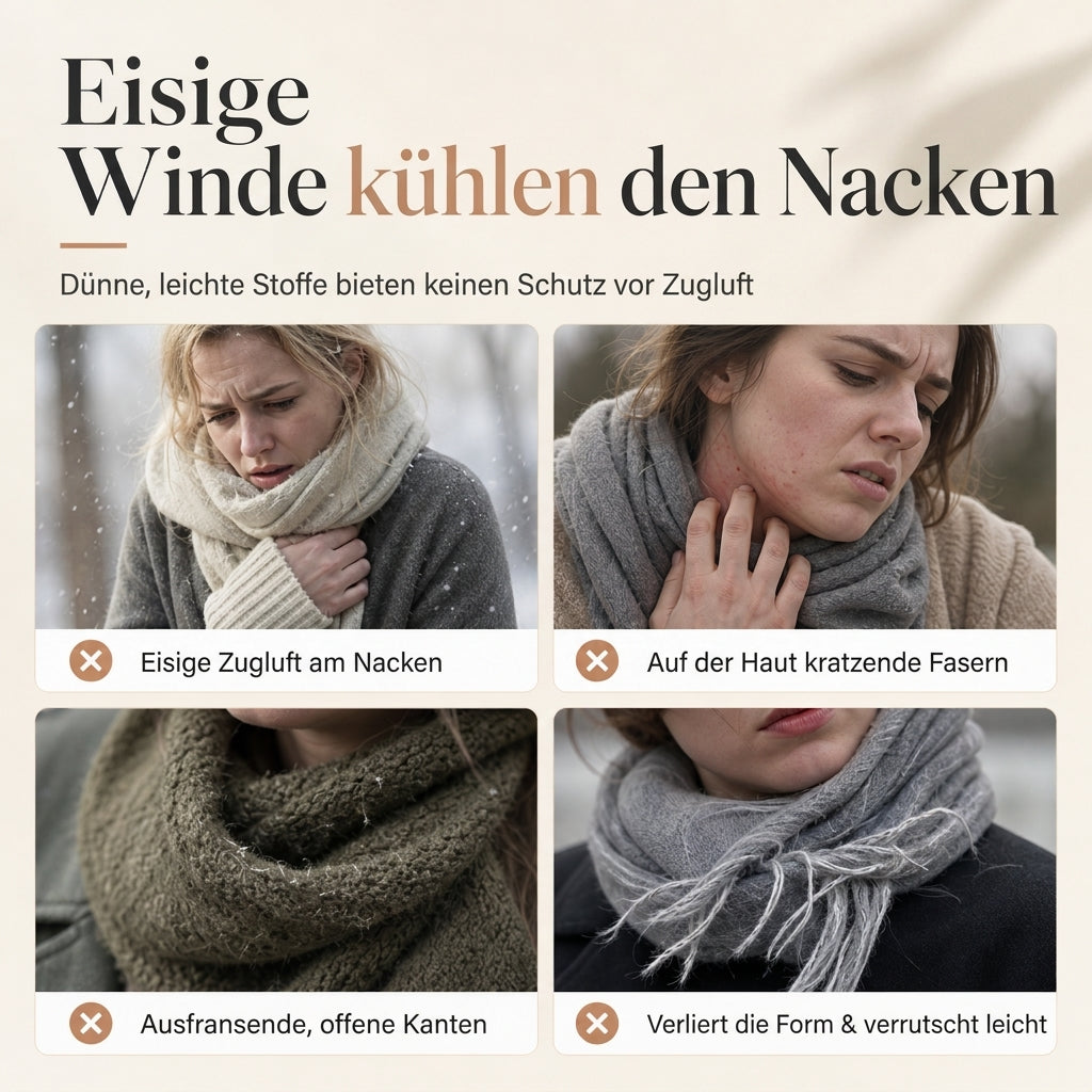 Damen Zebra Print Kunstkaschmir Schal, dicker warmer Winter Stola mit Fransen