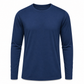 Herren Schnell Trocknend Rundhals Langarmshirt