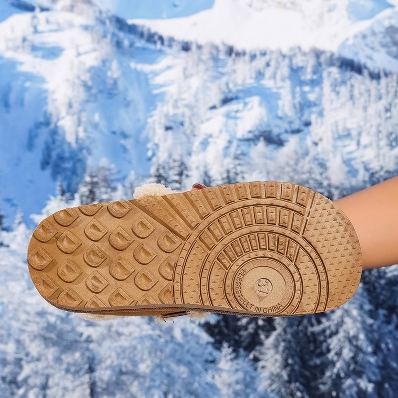Damen Winter Trendy Warme Schlupfschuhe
