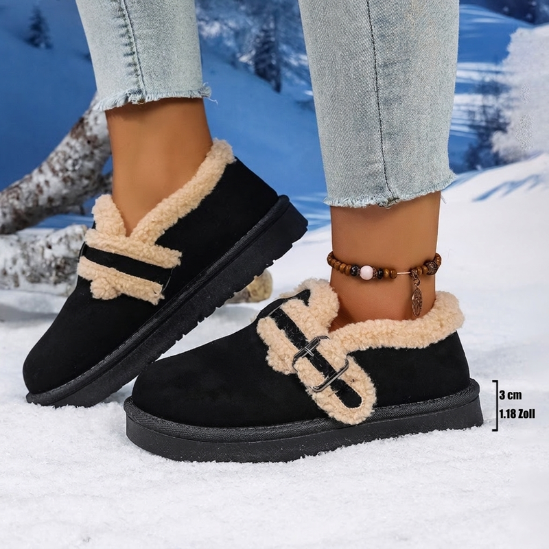 Damen Winter Trendy Warme Schlupfschuhe