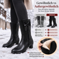 🌊🌊 Warme Damen-Stiefel mit Plüschfutter und Wadenlänge