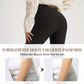 Warme Damen-Leggings mit hoher Elastizität und schmaler Passform