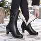 🌊🌊 Warme Damen-Stiefel mit Plüschfutter und Wadenlänge