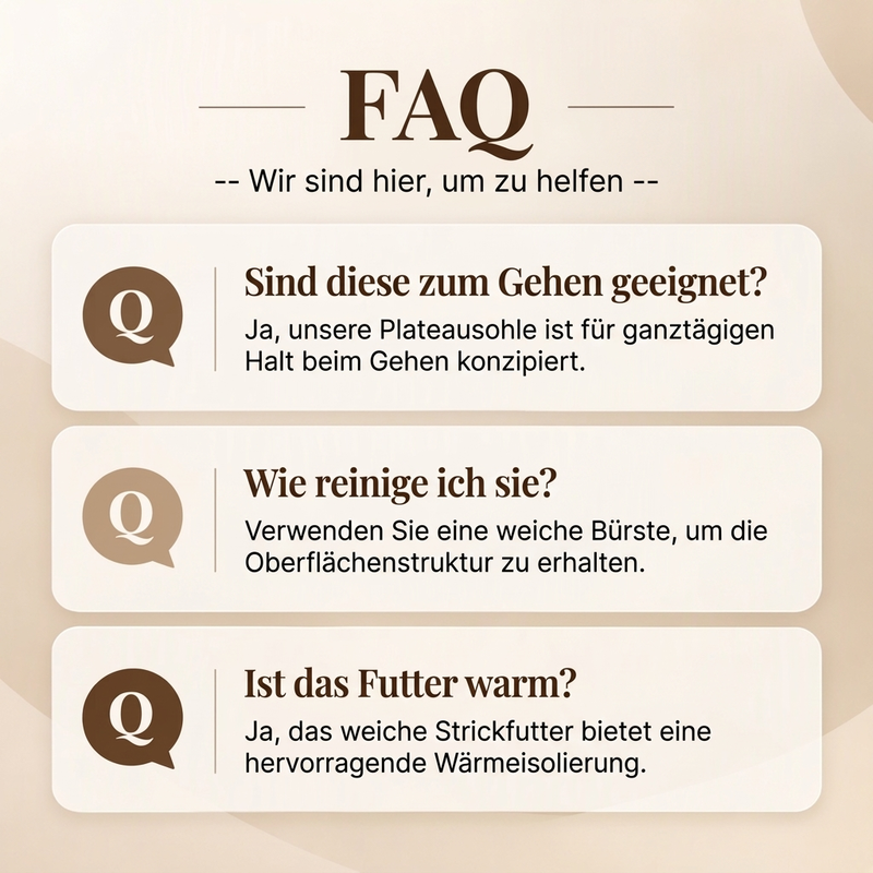Warme Schlupf-Plateau-Winterschneeschuhe für Damen