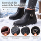 Damen Winterstiefel aus PU-Leder mit Plüschfutter