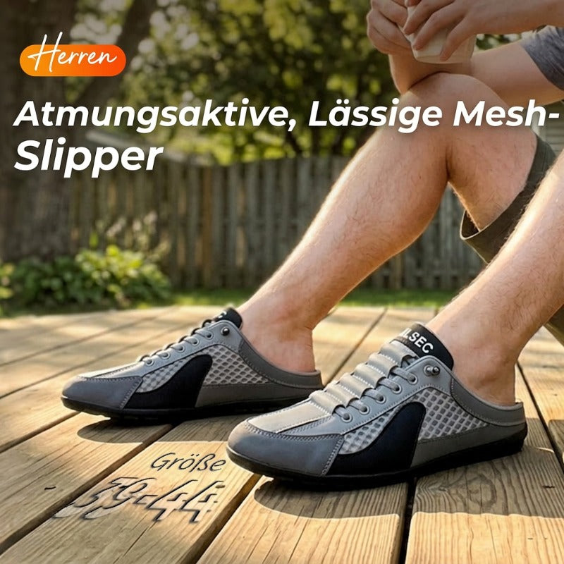 🔥👟Atmungsaktive Mesh-Hausschuhe für Herren